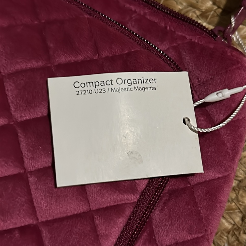 Vera Bradley Compact Organizer - Majestic Magenta - Picture 7 of 7